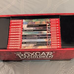 The Boxcar Children Book Set - Red